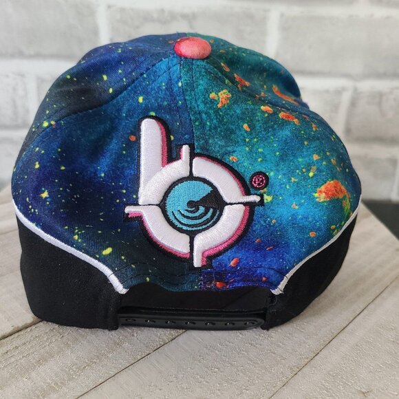 Bang Energy Drink Neon Light Up Hat Cap Multicolored Splatter SnapBack - Picture 8 of 12